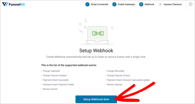setup webhook funnelkit setup webhook funnelkit