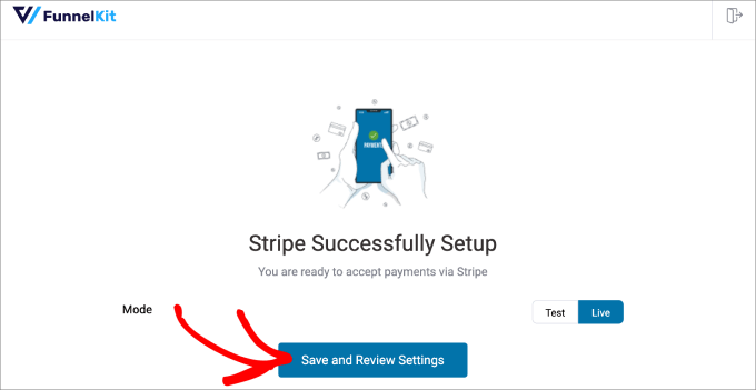 stripe successfully setup funnelkit stripe successfully setup funnelkit