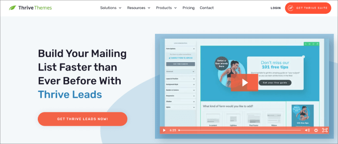 Thrive Leads Thrive Leads