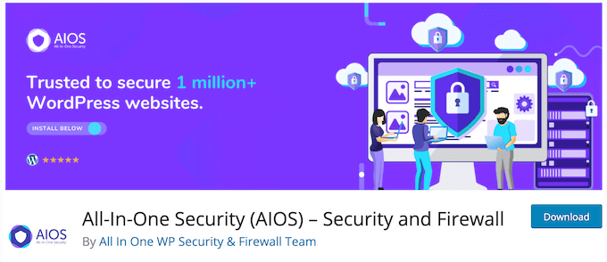 Il plugin gratuito All-In-One Security (AIOS) per WordPress Il plugin gratuito All-In-One Security (AIOS) per WordPress