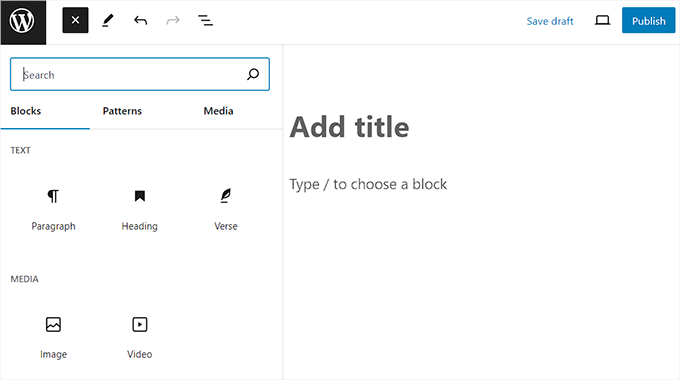 Block editor preview after core block removal Block editor preview after core block removal