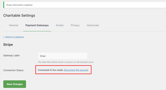 Statutul conexiunii Caritabil Statutul conexiunii Caritabil