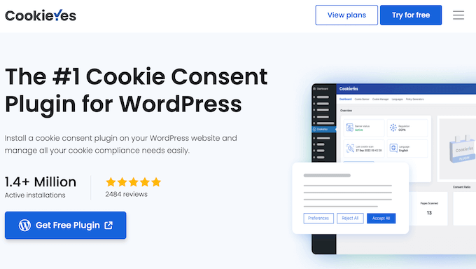 CookieYes incelemesi: Sizin için doğru çerez onayı ve GDPR eklentisi mi?