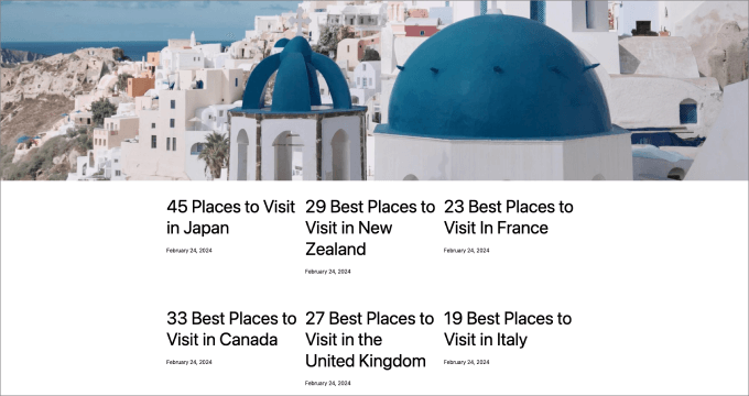 imagens destacadas não aparecendo