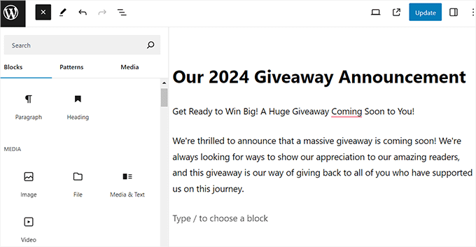 Hidden blocks preview Hidden blocks preview