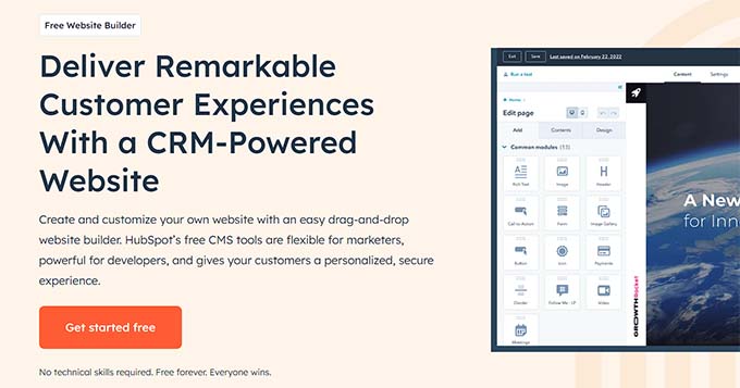 HubSpot Website Builder HubSpot Website Builder