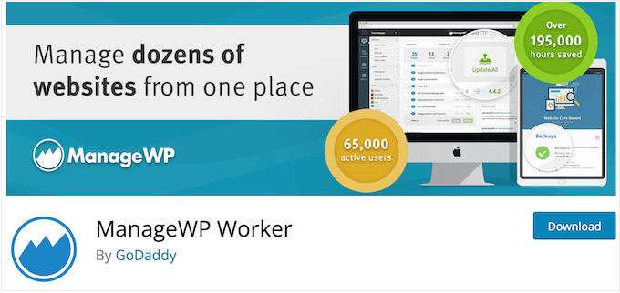 Il plugin Worker di ManageWP per WordPress