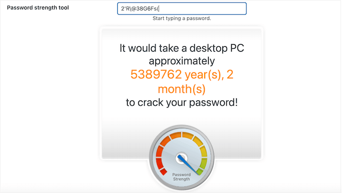 Come testare la robustezza della tua password di WordPress Come testare la robustezza della tua password di WordPress