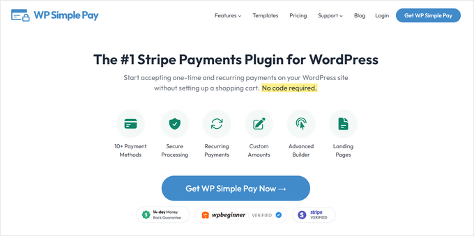 WP Simple Pay WP Simple Pay