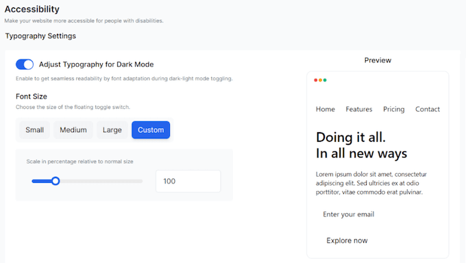 Automatically adjusting the font size on your website Automatically adjusting the font size on your website