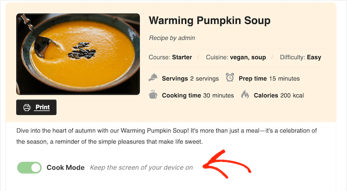 Erbjuder matlagningsläge på din WordPress-blogg