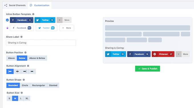 Customizing the social sharing icons on your website or online store Customizing the social sharing icons on your website or online store