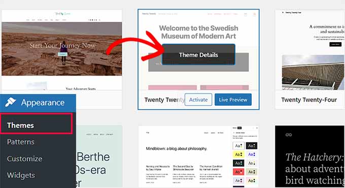 Delete a WordPress theme Delete a WordPress theme