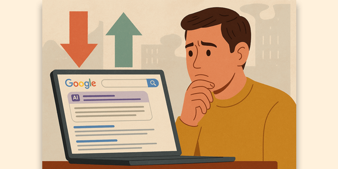 Google AI Overview's search impact on website rankings