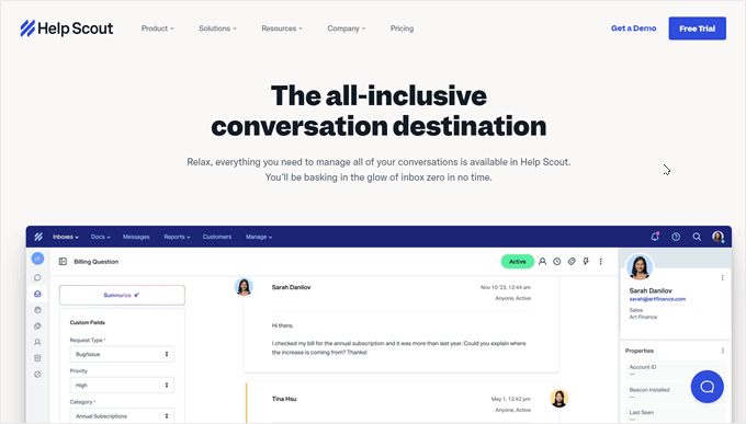 Help Scout's shared inbox Help Scout's shared inbox