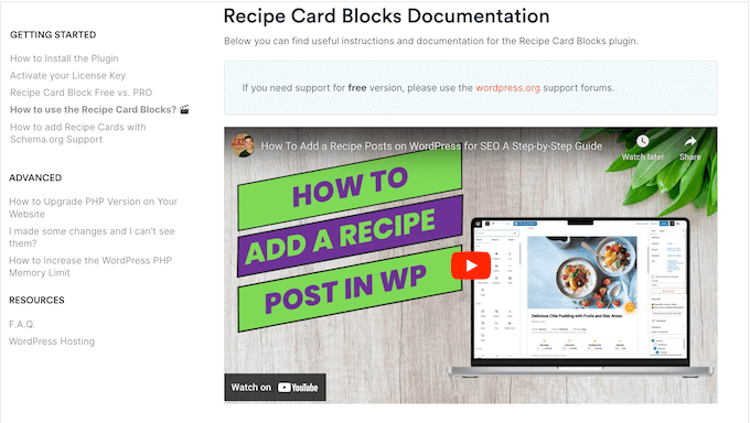 En onlinekunskapsbas