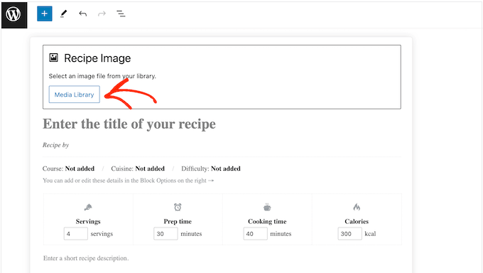 Lägga till utvalda bilder till dina sidor och inlägg