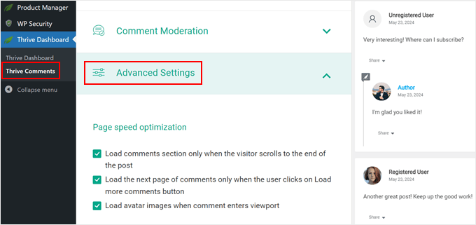 Enabling lazy loading in Thrive Comments Enabling lazy loading in Thrive Comments