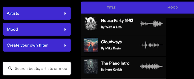Cum să permiți vizitatorilor să filtreze fișierele audio folosind etichete