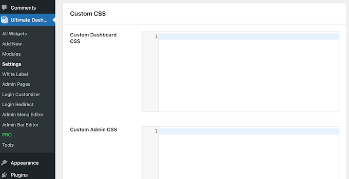 Come aggiungere codice personalizzato all'area di amministrazione di WordPress