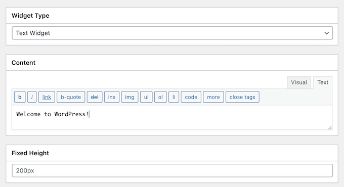 Creare un widget di dashboard personalizzato