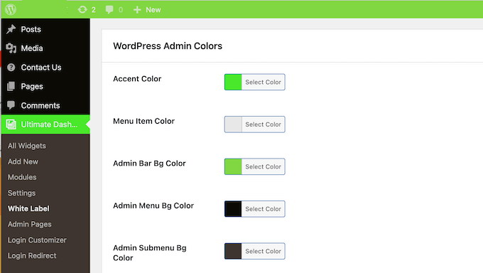 Come fare il white label dell'area di amministrazione di WordPress
