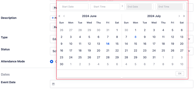 Adding Event Date in AIOSEO Schema Adding Event Date in AIOSEO Schema