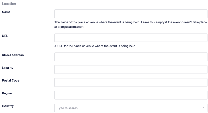 Adding Event Location in AIOSEO Schema Adding Event Location in AIOSEO Schema