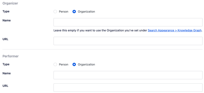 Adding Event Organizer and Performer Information in AIOSEO Schema Adding Event Organizer and Performer Information in AIOSEO Schema