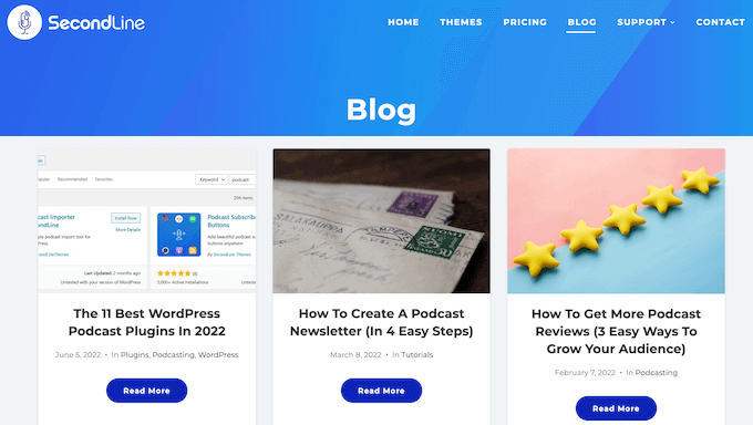 Podcast Importer WordPress-bloggen