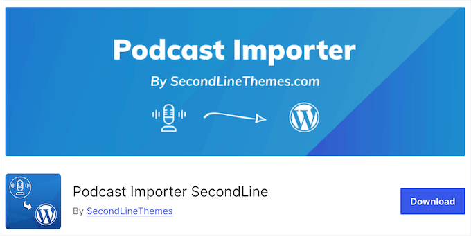 Lite-versionen av Podcast Importer WordPress-pluginet