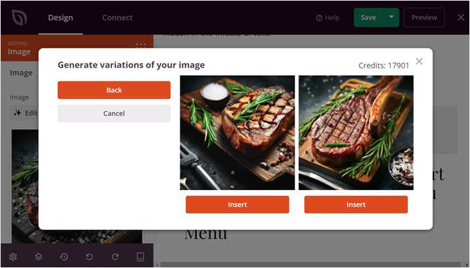 Generar nuevas variaciones de imagen con el generador de imágenes IA de SeedProd Generar nuevas variaciones de imagen con el generador de imágenes IA de SeedProd