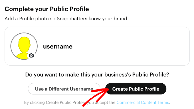 snapchat-setup-createpublicprofile Create Public Profile in Snapchat