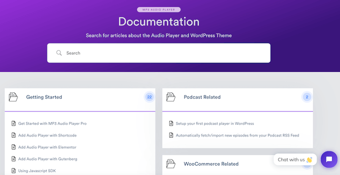 O bază de cunoștințe online WordPress