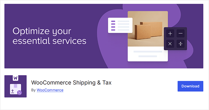 WooCommerce Shipping and Tax WooCommerce Shipping and Tax