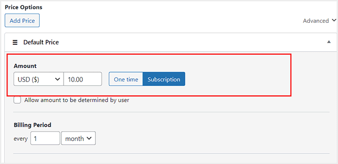 Add subscription pricing Add subscription pricing