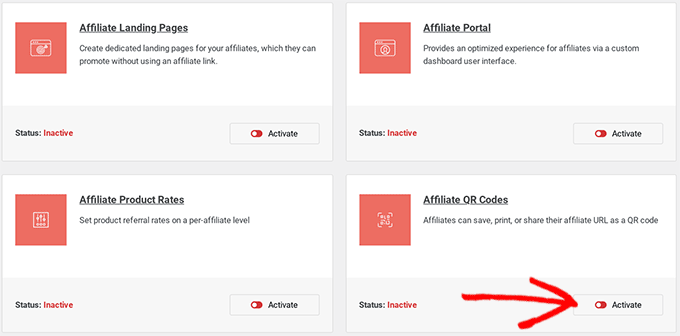 AffiliateWP QR Code Add-on
