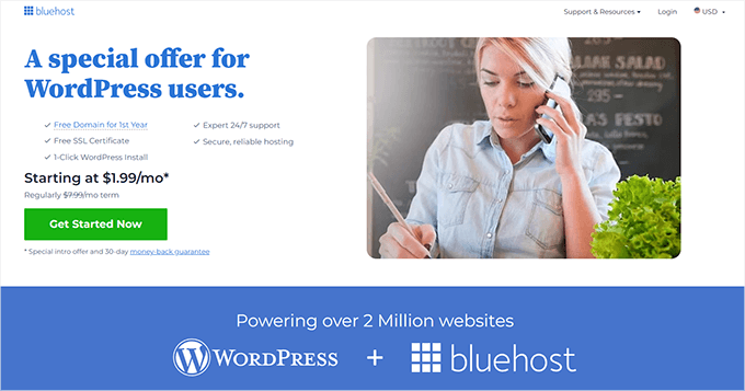 Bluehost website Bluehost website