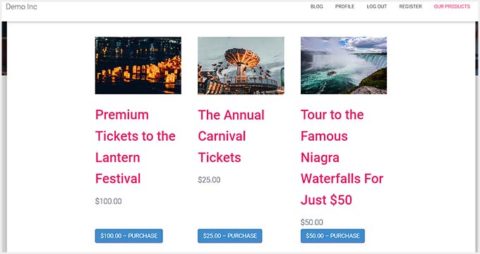 EDD store preview EDD store preview