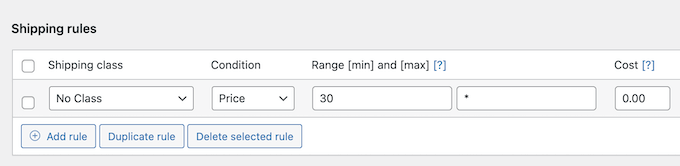 WordPress'te çevrimiçi bir mağazaya ücretsiz kargo ekleme