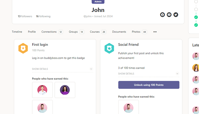 Récompenses GamiPress Récompenses GamiPress