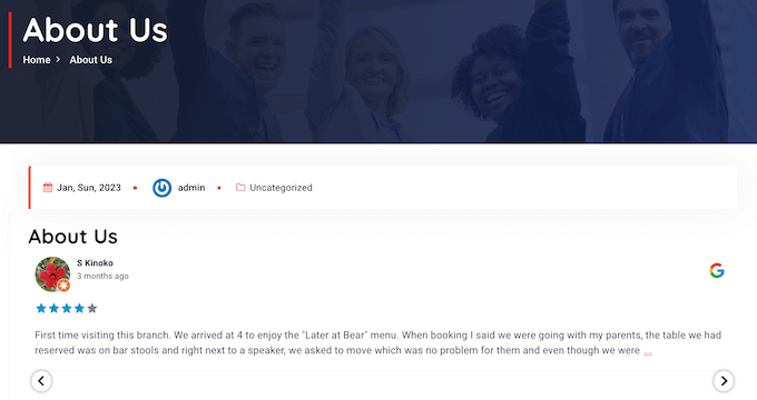 The Smash Balloon Reviews Feed WordPress plugin The Smash Balloon Reviews Feed WordPress plugin