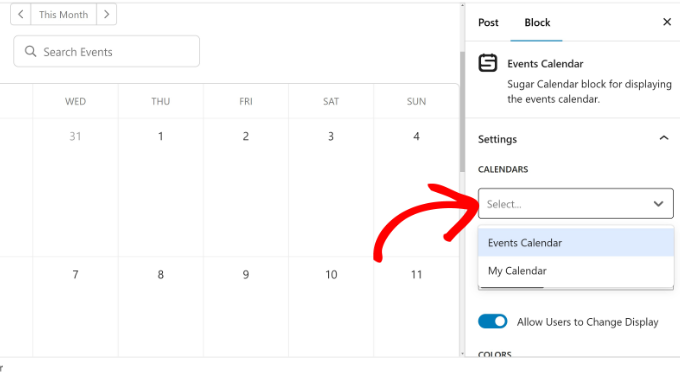 Choose your calendar Choose your calendar