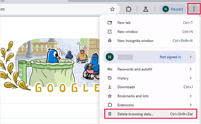 Vider le cache dans Google Chrome Vider le cache dans Google Chrome