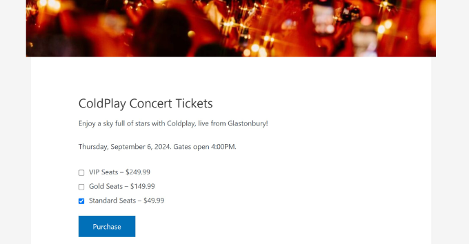 EDD events ticket preview EDD events ticket preview