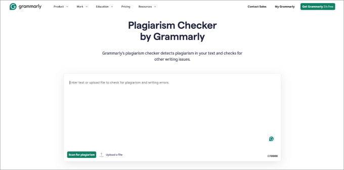 Använda Grammarly för att hitta stulet innehåll