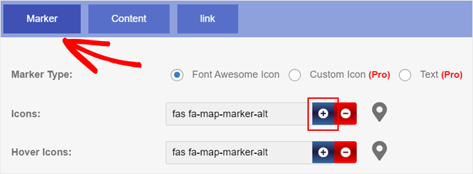 Schimbarea iconiței implicite de hotspot cu pluginul Image Hotspot