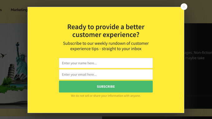 Use Interactive Lightbox Popups Use Interactive Lightbox Popups