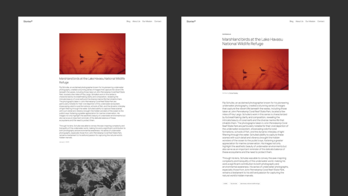 Vizualizare blog personal Twenty Twenty-Five Vizualizare blog personal Twenty Twenty-Five