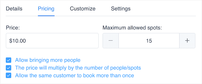 WordPress'te grup rezervasyonlarını kabul etme
